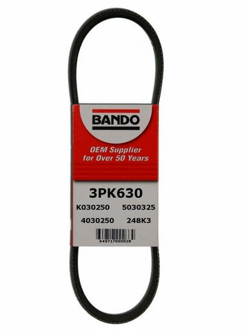 Accessory Drive Belt Bando 3PK630