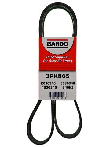 Accessory Drive Belt Bando 3PK865