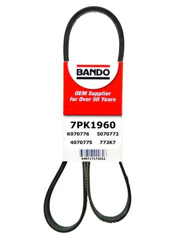 Accessory Drive Belt Bando 7PK1960