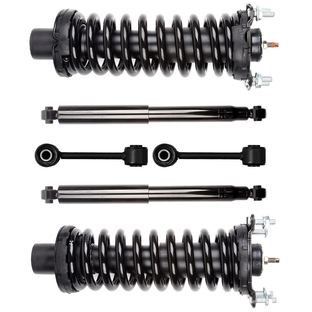 Front Struts Loaded Coil Springs Sway Bar Links Rear Shocks for Jeep L ...