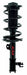 Suspension Strut and Coil Spring Assembly FCS Automotive 1333531R