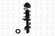 Suspension Strut and Coil Spring Assembly FCS Automotive 2333823R