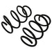 Coil Spring Set Moog Chassis 81596
