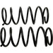 Coil Spring Set Moog Chassis 81645
