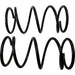 Coil Spring Set Moog Chassis 81757