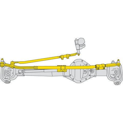 Steering Linkage Assembly Moog Chassis DS800981A